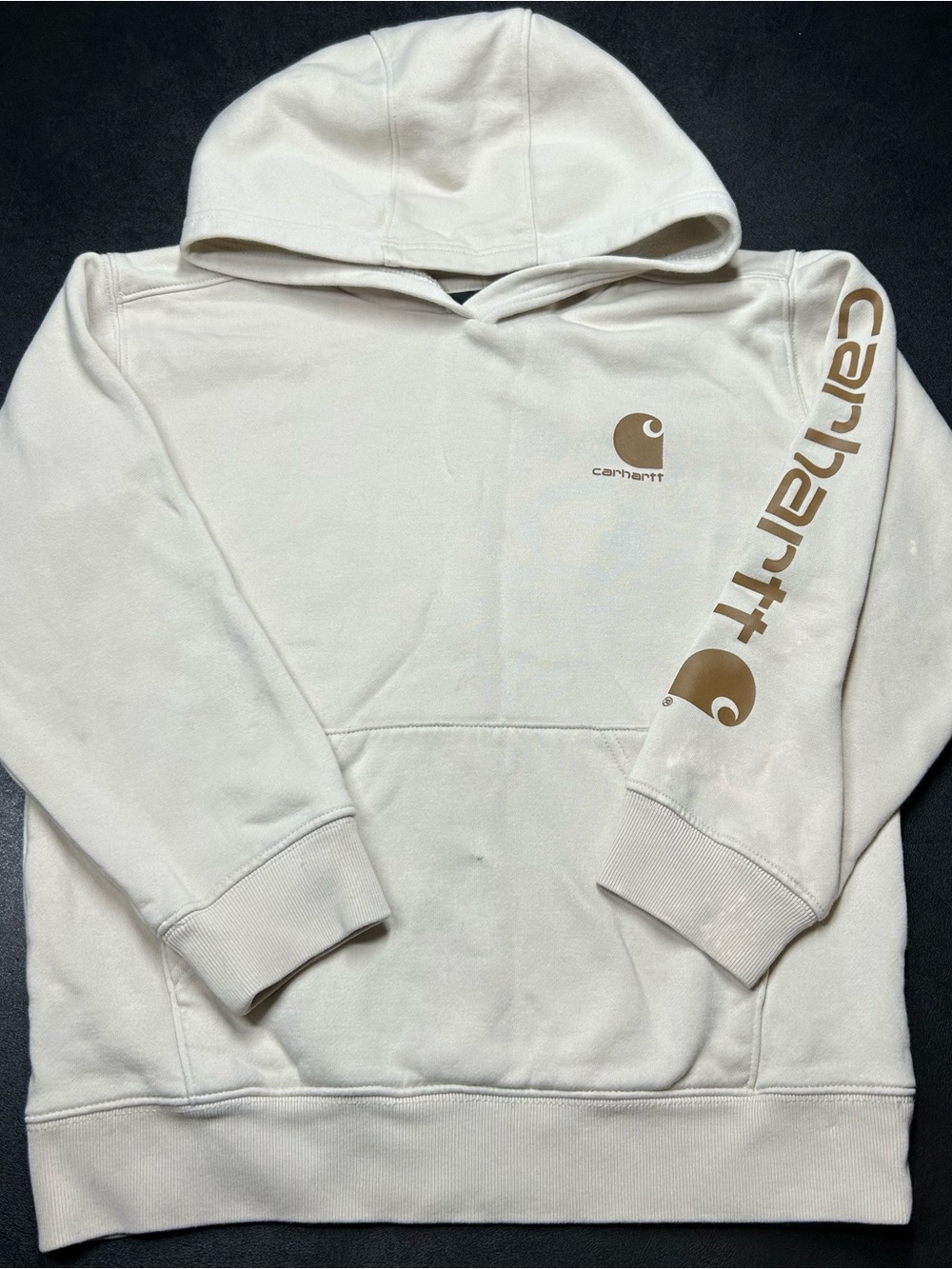 Carhartt Boys' Size 7 (S) Logo Pullover Hoodie (READ NOTES)